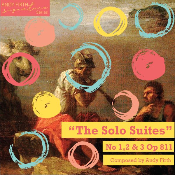 The cover for Andy Firth's solo suites collection